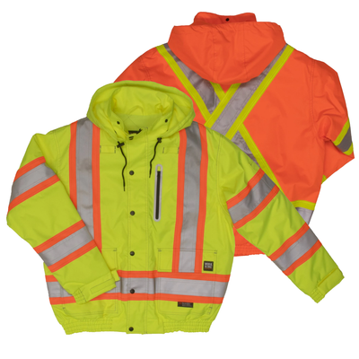 Work King SJ20 Class 2 HiVis Ripstop Bomber Jacket