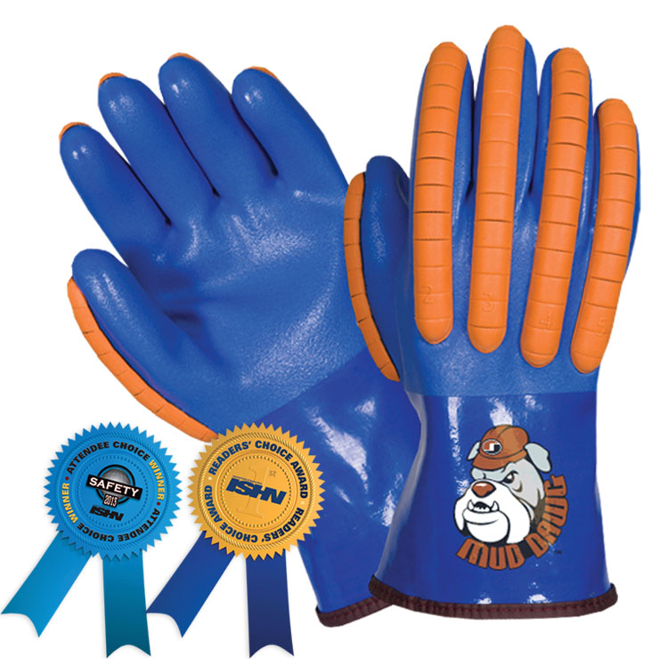 Southern Glove XP0020B Mud Dawg PVC Coated Winter Lined Impact Gloves