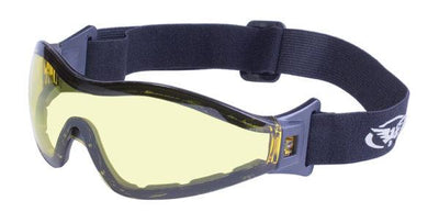 Global Vision Z-33 YT A/F Anti-Fog Goggles with Yellow Tint Lenses