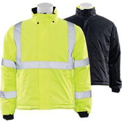 ERB S442SP ANSI Class 3 Reversible High Visibility Jacket