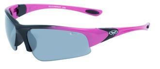 Global Vision Cool Breeze CF2 FM Safety Sunglasses with Flash Mirror Lenses