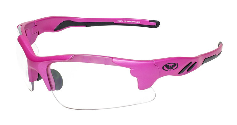 Global Vision Fight Back 3 Safety Glasses with Clear Lenses