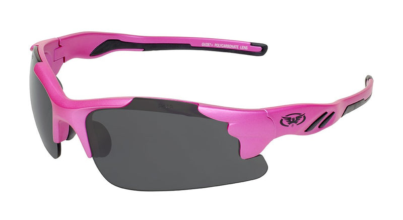 Global Vision Fight Back 3 Safety Glasses with Smoke Lenses