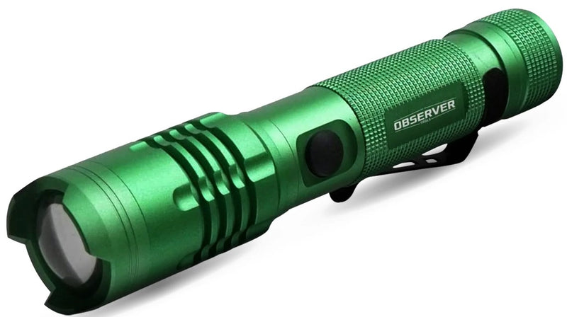 1200 LUMEN TACTICAL LED RECHARGEABLE FLASHLIGHT WITH POWER BANK & DUAL POWER