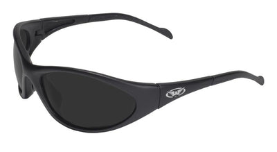 Global Vision Flexer Safety Glasses with Super Dark Lenses, Matte Black Frames