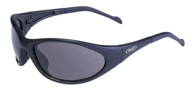 Global Vision Flexer Safety Glasses with Smoke Lenses, Matte Black Frames