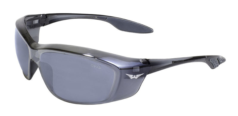 Global Vision Forerunner Safety Glasses with Flash Mirror Lenses