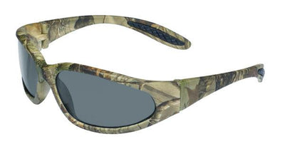 Global Vision Forest 1 Safety Glasses with Smoke Lenses, Matte Camo Frames