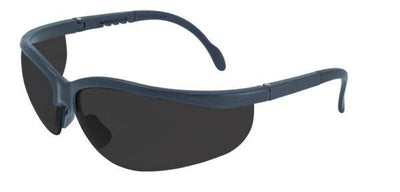 Global Vision Full Moon Safety Glasses with Super Dark Lenses, Matte Black Frames