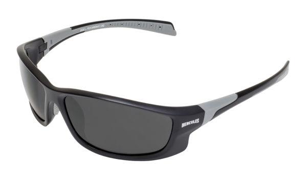 Global Vision Hercules 5 Safety Sunglasses with Smoke Lenses, Matte Frames