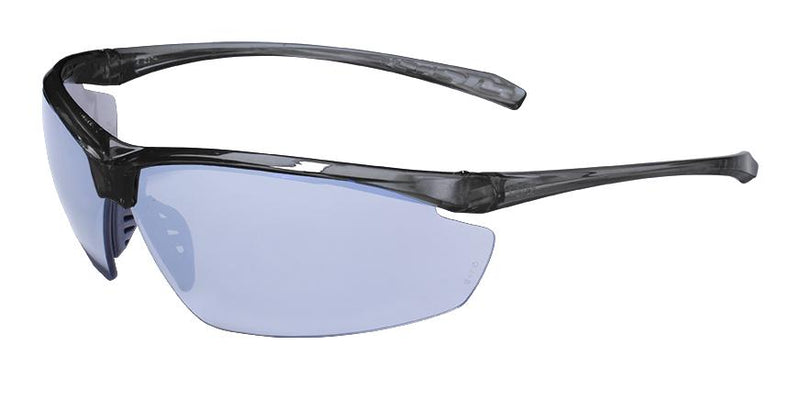 Copy of Global Vision Lieutenant CF FM Safety Glasses with Flash Mirror Lenses, Gray Frames