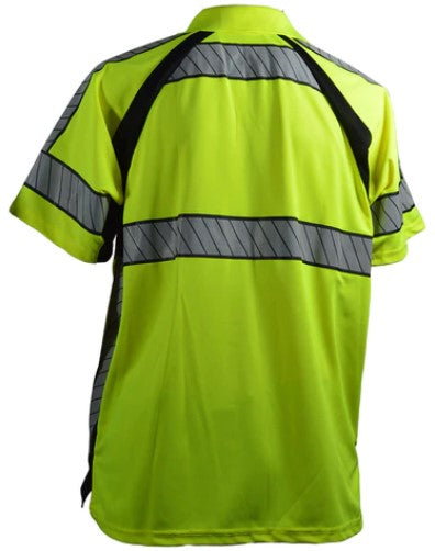 Petra Roc LPS2-LUX Class 2 Hi Vis Two Tone Polo Shirt