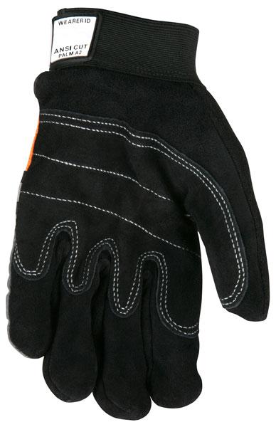MCR Safety 911DP Multi-Task Hi Vis Double Palm Gloves