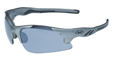 Global Vision Metro FM Safety Sunglasses with Flash Mirror Lenses