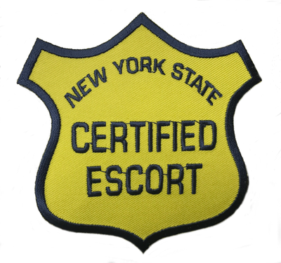 New York State Certified Escort Patch
