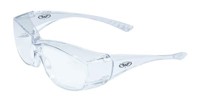 Global Vision Oversite Safety Glasses with Clear Lenses
