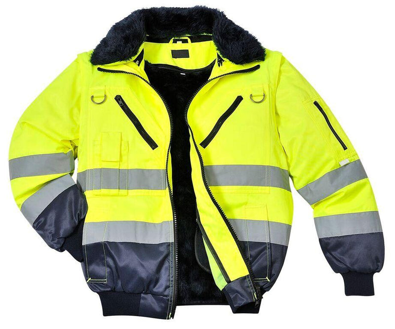 Portwest UPJ50 Hi-Vis 3-in-1 Pilot Jacket