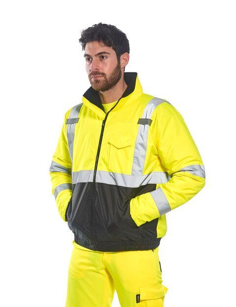 Portwest US363 Hi-Vis Two-Tone Bomber Jacket