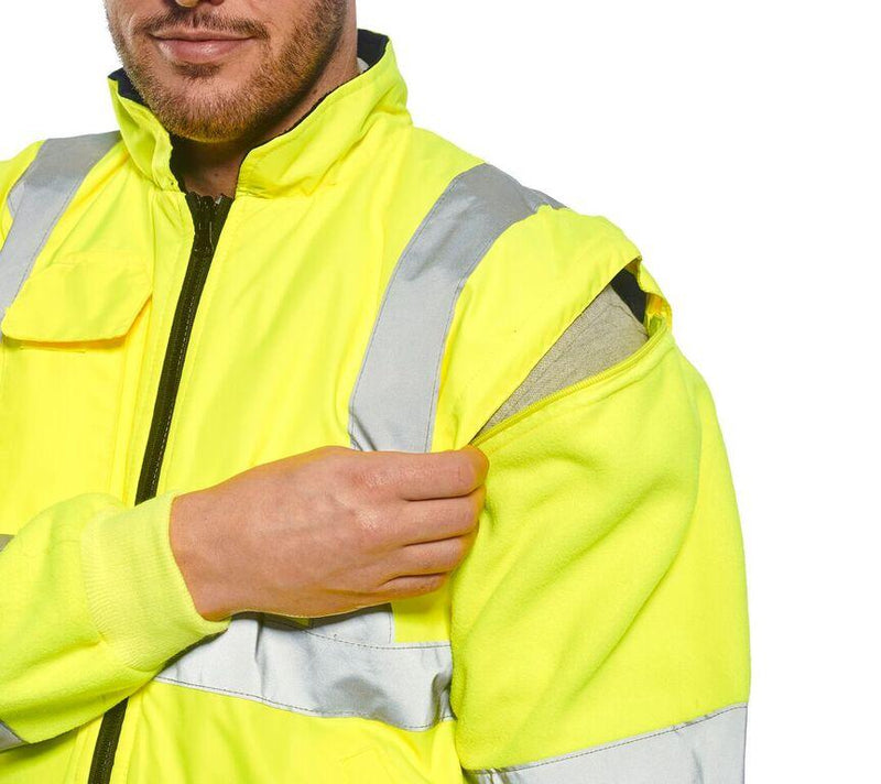 Portwest US427 Hi-Vis 7-in-1 Traffic Jacket