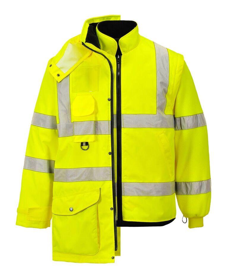 Portwest US427 Hi-Vis 7-in-1 Traffic Jacket