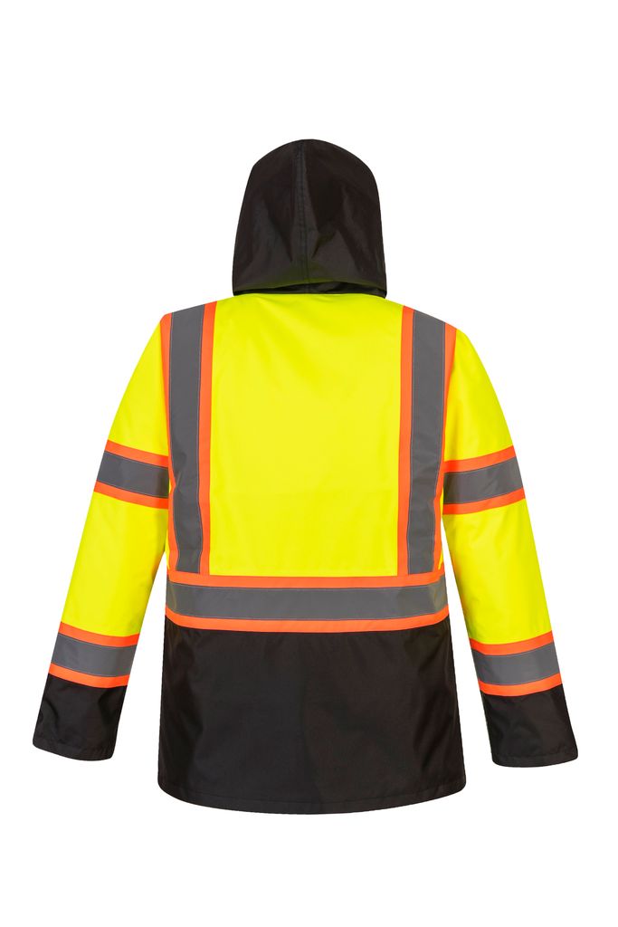 Portwest US369 Hi-Vis Contrast Traffic Jacket