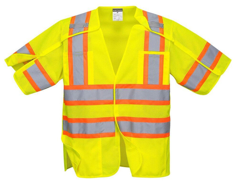 Portwest US382 Kobuk Hi-Vis Breakaway Safety Vest