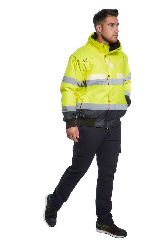 Portwest G465 Glowtex 3-in-1 Bomber Jacket