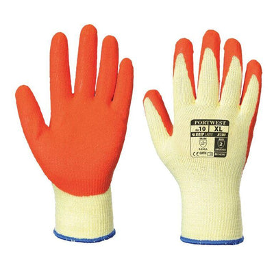 Portwest Guanti In Nitrile A300 – Resistenza All'Abrasione, Antiolio, Con Polso A Maglia, Fodera In Cotone, Taglia Unica