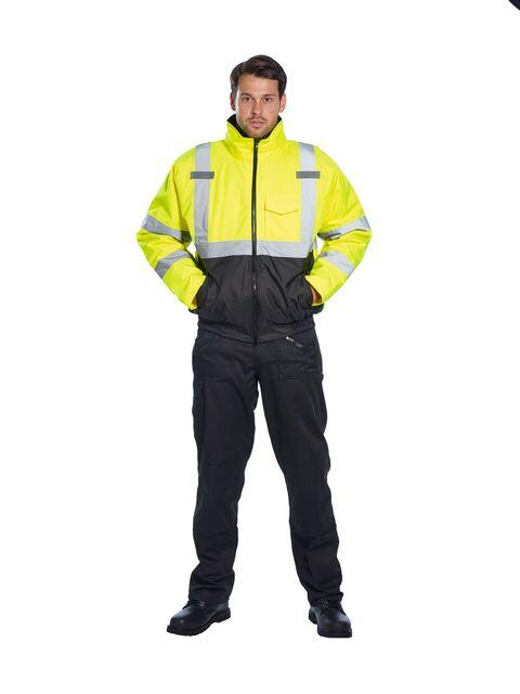 Portwest US363 Hi-Vis Two-Tone Bomber Jacket