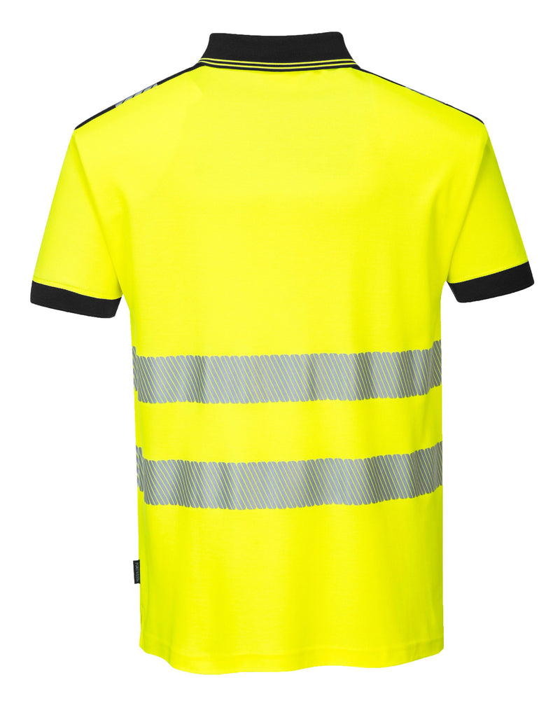 Portwest T180 PW3 Hi-Vis Short Sleeve Polo Shirt