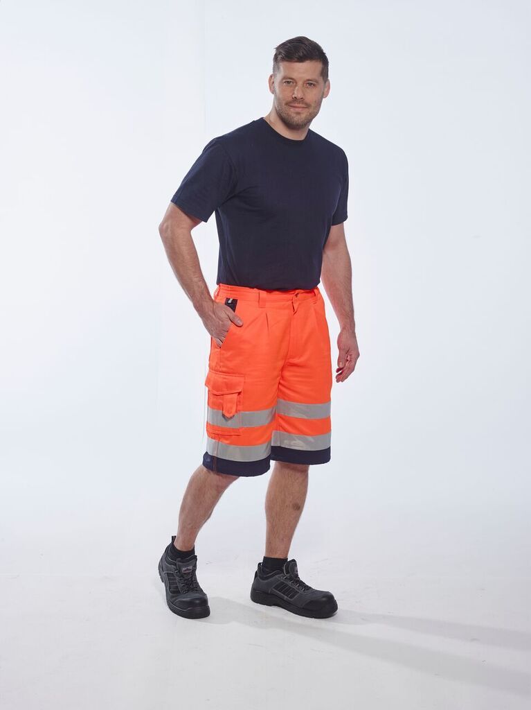 Portwest E043 Hi-Vis Polycotton Shorts 