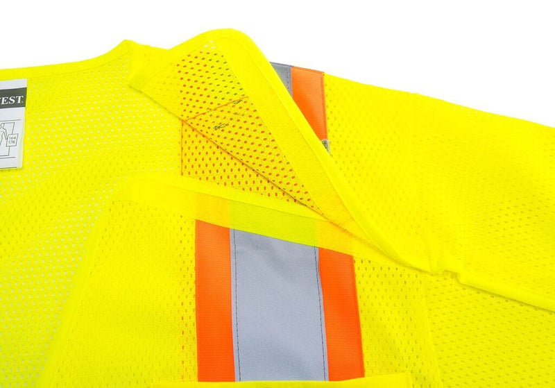 Portwest US382 Kobuk Hi-Vis Breakaway Safety Vest