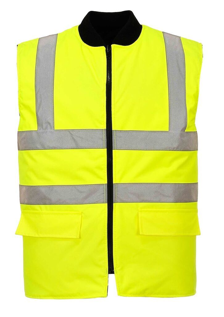 Portwest US469 Hi-Vis Reversible Bodywarmer Vest