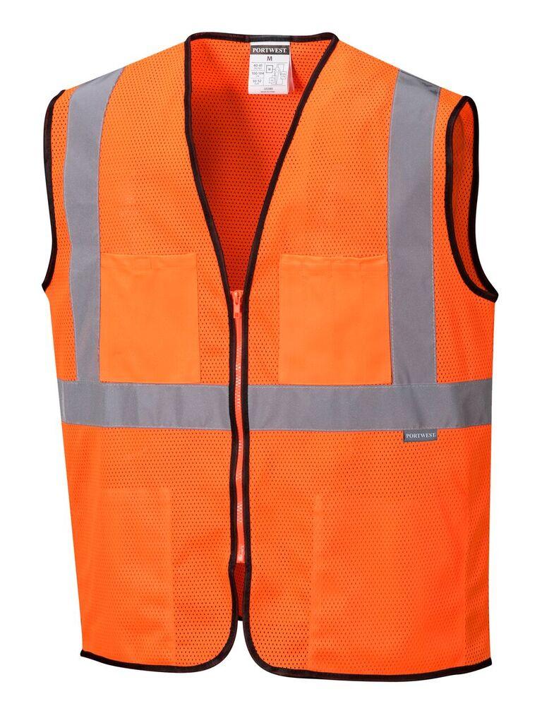 Portwest US380 Tampa Mesh Hi-Vis Safety Vest