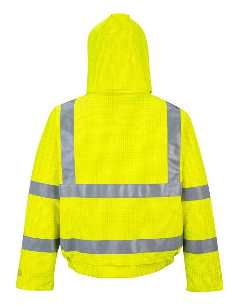 Portwest US773 Bizflame Rain Hi-Vis Anti-Static FR Bomber Jacket