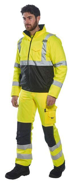 Portwest US363 Hi-Vis Two-Tone Bomber Jacket