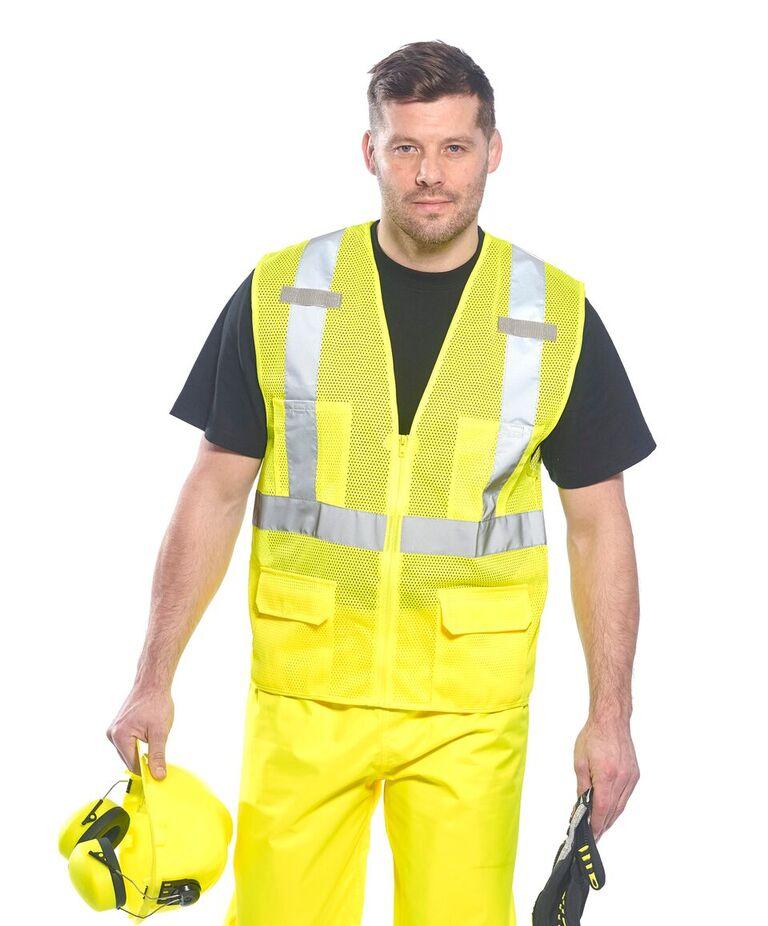 Portwest US370 Atlanta Hi-Vis Safety Vest