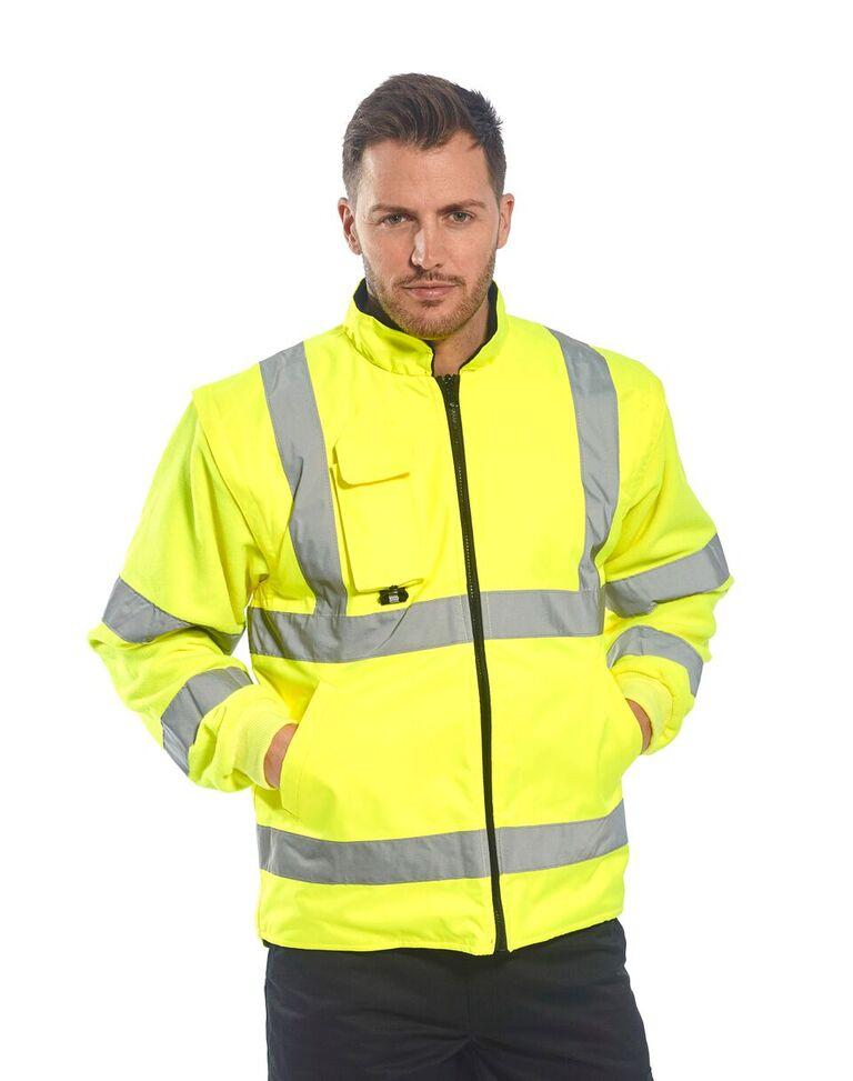 Portwest US427 Hi-Vis 7-in-1 Traffic Jacket