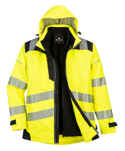 Portwest PW365 PW3 Hi-Vis 3-in-1 Jacket