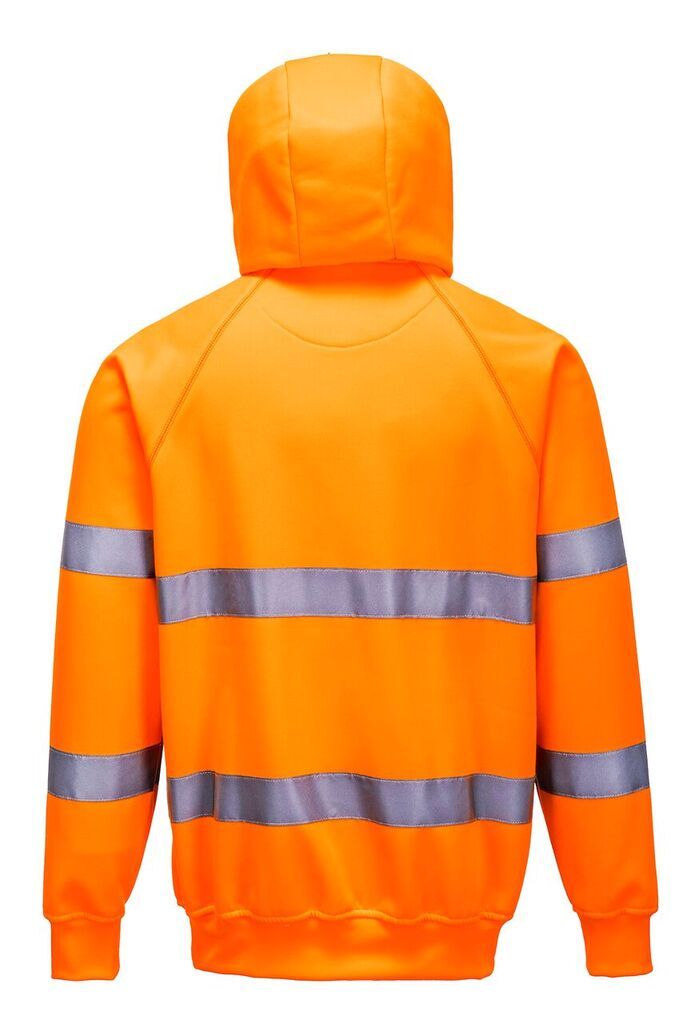 Portwest B304 Hi-Vis Hooded Sweatshirt