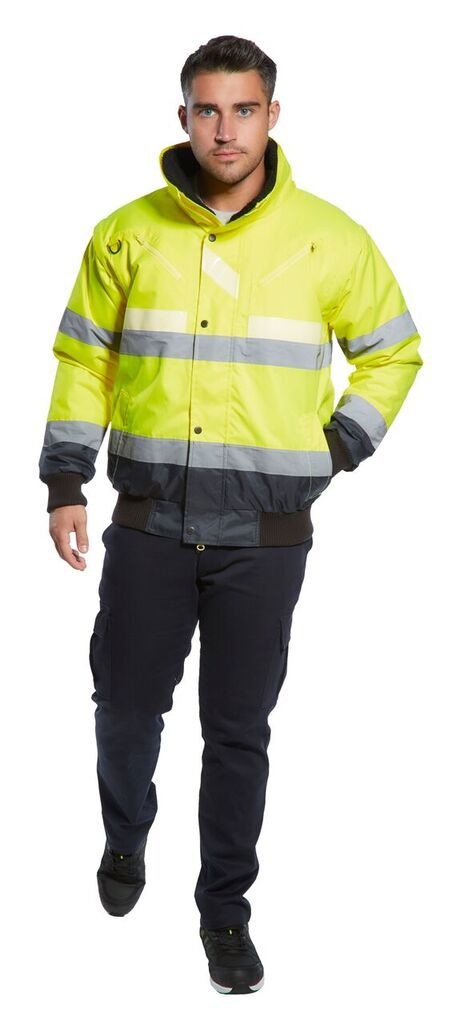 Portwest G465 Glowtex 3-in-1 Bomber Jacket