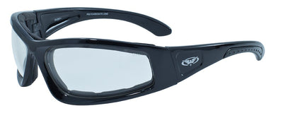 Global Vision Triumphant Safety Glasses with Clear Lenses, Black Frames