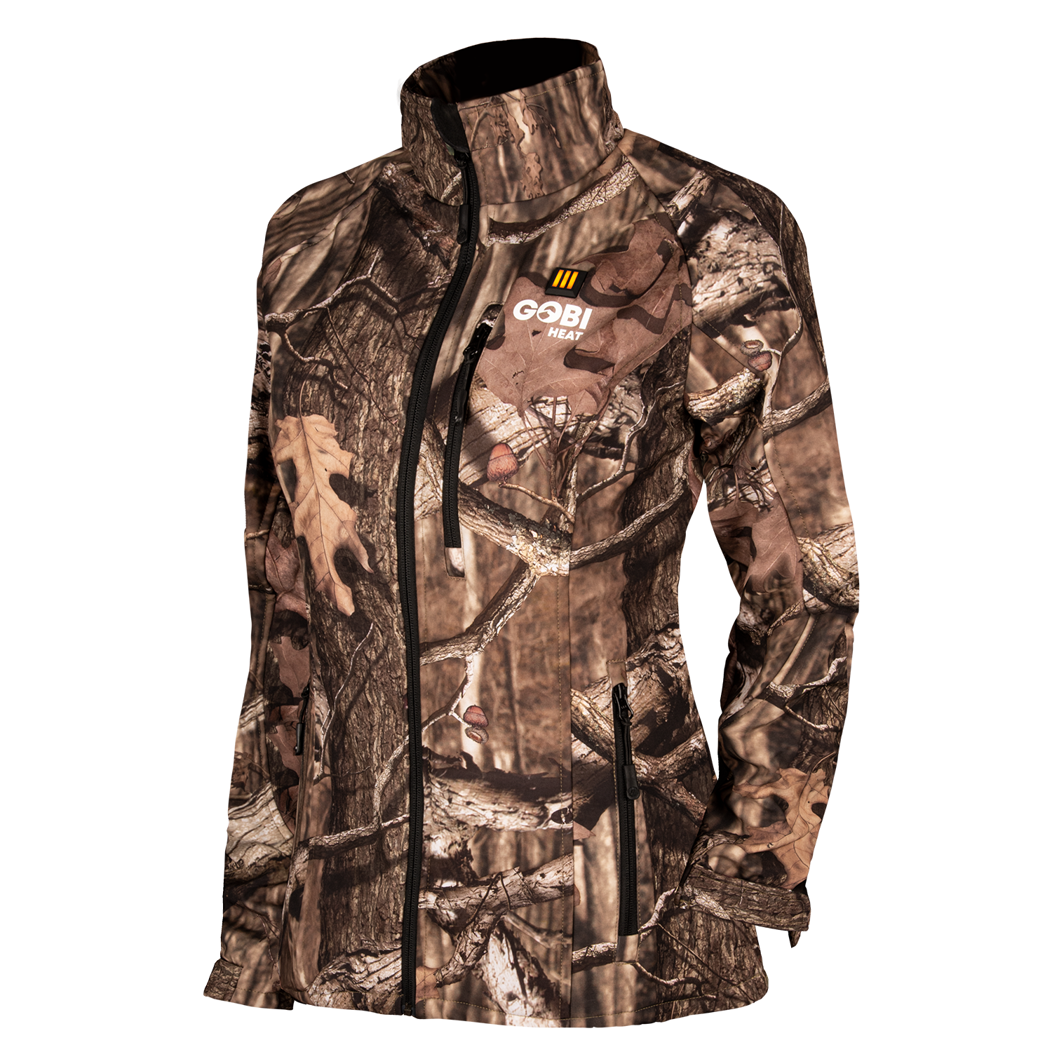 Women's heated on sale camo jacket