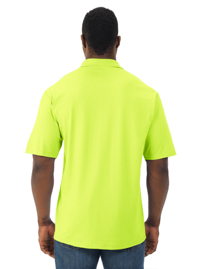 Jerzees 436MPR SpotShield Hi Vis Sport Shirt with Pocket
