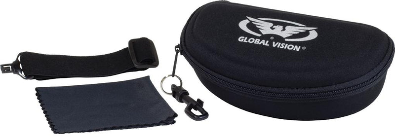 Global Vision Hercules 2 Plus 24 Kit Safety Glasses with Yellow Photochromic Lenses